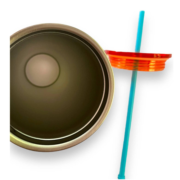 Starbucks 2023 Ombre Gradient Sunset Cold Cup 24oz Stainless Steel Tumbler - Picture 8 of 12